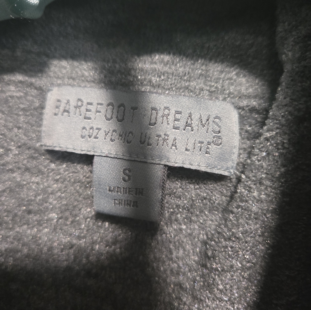Barefoot Dreams•Cozychic UltraLite Coastal Cowlneck Sweater faded jade. Sz S - Picture 3 of 8